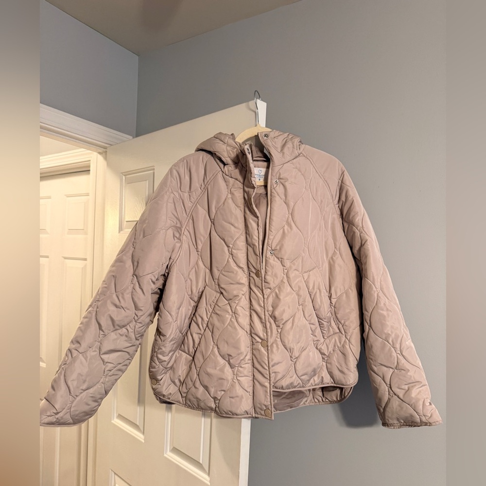 Quilted Puffer Jacket - Size Small